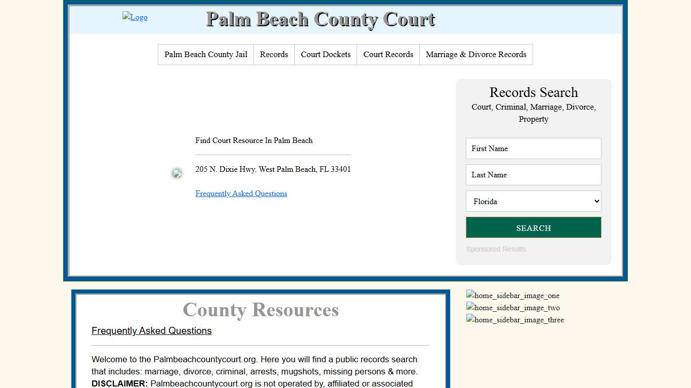 Palm Beach County Court Record Search